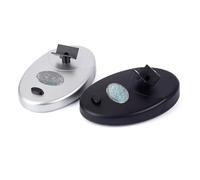 Agitatore da laboratorio, Agitatore elettrico for miscelare smalti e pigmenti for tatuaggi(Silver gray)