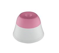 Agitatore da laboratorio, Mini Mixer Touch for colla, smalto gel e provette 3000 giri/min(Pink and white)