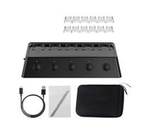 Agitatore da Laboratorio, Miscelatore di inchiostri for tatuaggi wireless A1 con batteria da 2400 mAh e velocità regolabile(Black A1)