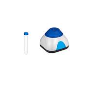 Agitatore da Laboratorio, Uso dell'attrezzatura da laboratorio dell'agitatore a velocità fissa del mini miscelatore del laboratorio for la prova(6000RPM Blue)