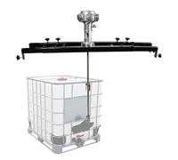 Agitatore d'aria, 1/2HP 3/4HP 1HP Professional Pneumatic Tank Mixer Machine, Velocità: 2500RPM/1800RPM 1000RPM, 1000L Miscelatore in acciaio inossidabile per vernice, rivestimento, inchiostro, colla