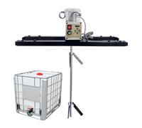 Agitatore d'aria, 2100 W, portatile, con staffa per serbatoio elettrico, staffa per agitatore per vernice, strumento per miscelare la vernice, elica per dissolver di inchiostro (girante a doppia