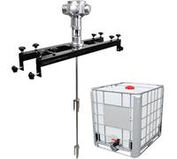 Agitatore d'aria for serbatoio, miscelatore pneumatico for vernice da, miscelatore for vernice con supporto di supporto,elica pieghevole, for dissolutor,N