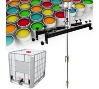 Agitatore D'Aria Ibc, Miscelatore Pneumatico per Serbatoio da 1000 Litri, Miscelatore Elettrico per Serbatoio 1/2 Hp, Agitatore per Vernice, Elica Pieghevole, per Agitatore Dissolutore di Inchiostro