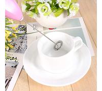 Agitatore elettrico, 4 Colori alla Moda Bevande Calde Latte Caffè Schiumatore Sbattitore Uova Elettrico Miscelatore Agitatore a Batteria Frusta Latte Montalatte