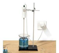 Agitatore elettrico da laboratorio con controllo continuo della velocità per contenitori da 500 ml-3 l, ideale per esperimenti chimici e biologici, viscosità 1000-2000 CPS