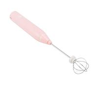 Agitatore Elettrico, Frullino per Uova Senza Fili Portatile, Frullatore per Alimenti da con 3 modalità di Miscelazione, Frusta per Uova in Acciaio Inossidabile per Biscotti (Rosa)