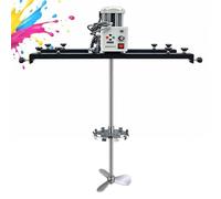 Agitatore Elettrico IBC 2100W - Attrezzatura Per Miscelazione Vernice A Coppia Elevata, 200-3000 Giri/min, Avanti/Indietro, Supporto Telescopico Per Contenitori Industriali(D)