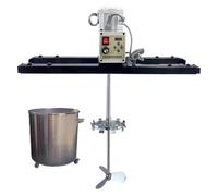Agitatore elettrico,Macchina miscelatore serbatoio 2100W,1 Ton 1000L vernice agitatrice, alta coppia di miscelazione della vernice, per agitatore dissolvente inchiostro (B)