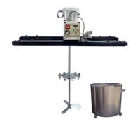 Agitatore elettrico, miscelatore for serbatoi da 2100 W, agitatore for vernici da 1 tonnellata e 1000 litri, attrezzatura for miscelazione vernici ad alta coppia,(B)
