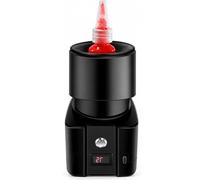 Agitatore Elettrico per Vernice per Bottiglie da 5-100 ml, 3200 RPM | Miscelatore automatico per vernice a aerografo senza mani, ricaricabile 1500mAh, arresto automatico, display digitale