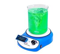 Agitatore magnetico, 3000ml 5000ml Mini Agitatore Magnetico Display Digitale Miscelatore Liquido Attrezzatura Vo-rtex Con Due Barre Di Agitazione per laboratorio(DXY-MS-3L)