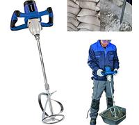 Agitatore Magnetico Betoniera Elettrica per Trapano, Miscelatore Professionale per Cemento, Mescolatore per Malta, Miscelatore cemento e malta 2600W, 6 Velocità variabile, Soft Start