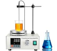 Agitatore magnetico della piastra calda, 1000ML, esposizione di LED | Agitatore magnetico con display digitale, velocità regolabile fino a 2400 giri/min per applicazioni di laboratorio e ricerca