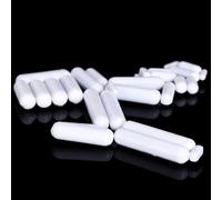 Agitatore magnetico in polietilene PTFE - Modello a forma ellittica (10 pezzi) for uso in laboratorio, stampaggio integrato, non reattivo chimicamente(C70(D3xL7mm))