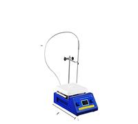 Agitatore Magnetico Laboratorio, 2L 5L Agitatore Magnetico Piastra Calda Miscelatore Con Stir Bar Display Digitale Frullatore Portatile for Laboratorio(5L Support Stand)