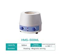 Agitatore magnetico, Mantello riscaldante elettrico digitale con agitatore magnetico for apparecchiature da laboratorio di agitazione magnetica regolatore temperatura(HMS 500ml)