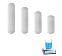 Agitatore Magnetico, Miscelatori Magnetici, Miscelatore Magnetico Kit, Barra Magnetica, Ancorette Magnetiche, PTFE Stir Bar, Agitatori Magnetici, per Liquidi, Birra, Laboratorio, 4 pezzi (Type C)