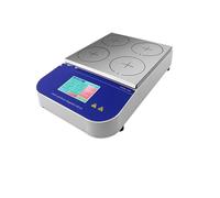 Agitatore magnetico multiplo Display digitale da laboratorio Miscelatore 50-1500 giri/min termostatico a 4 posizioni Alta Precisione(WTMS-H4P)