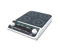 Agitatore magnetico multiplo Piastra riscaldante Display digitale Agitatore da laboratorio Miscelatore magnetico Riscaldamento Quattro stazioni Sei posizioni(MMS6Pro)