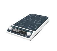 Agitatore magnetico multistazione con display digitale, agitatore da laboratorio, miscelatore magnetico con riscaldamento, quattro stazioni, sei posizioni(MMS6Pro)