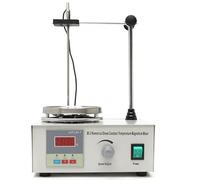 Agitatore magnetico, Riscaldamento da laboratorio Miscelatore a doppio controllo Agitatore magnetico Piastra riscaldante Agitatore magnetico Nessun rumore Visualizzazione della temperatura a LED