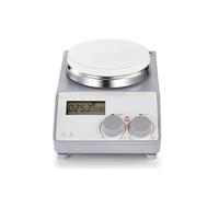 Agitatore magnetico riscaldante Attrezzatura da laboratorio chimica Agitatore magnetico digitale LCD da 1500 giri/min Piastra riscaldante con barra di agitazione