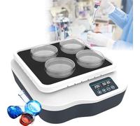 Agitatore Orbitale Digitale con Timer 1min-23h59, velocità Regolabile 40-200RPM, Agitatore da Laboratorio Compatto per Ricerca Chimica Biologica, Biochimica, Microbiologia, Uso in Incubatore,OS-20