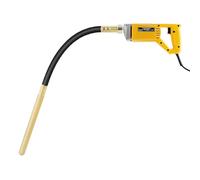 Agitatore per calcestruzzo, 800 W, con asta vibrante da 1 m, 4500 giri/min, agitatore elettrico per calcestruzzo, con motore in rame, per cantiere, fondamenti, colonne, pareti