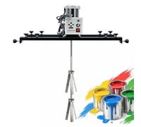 Agitatore Per Vernice IBC 2100W - Miscelatore Elettrico Portatile Ad Alta Potenza, 200-3000 Giri/min Variabili, Avanti/Indietro, Staffa Estensibile Per Varie Dimensioni(A)