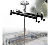 Agitatore pneumatico, Agitatore ad aria, Albero e eliche SUS, Agitatore for vernice, Agitatori ad aria con staffa, for Agitatore for solvente di inchiostro(Large5cylinders)