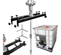 Agitatore pneumatico Agitatore for vernice Ibc, Macchina for miscelare vernici, Agitatori d'aria con staffa, Agitatore d'aria pieghevole Ibc(3Cylinders)