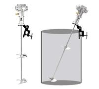 Agitatore pneumatico automatico per verniciatura in acciaio inossidabile 1/2 CV, 55 galloni, per trapano, velocità di rotazione a vuoto: 0-2800 giri/min, for agitatore solvente inchiostro