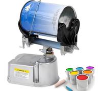 Agitatore pneumatico della pittura, miscelatore ad aria con il morsetto | Shaker pneumatico per miscelazione senza sforzo, senza bolle, ideale per attività di verniciatura della carrozzeria e della