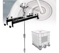 Agitatore pneumatico IBC da 1 tonnellata, 1/2 HP, 3/4 PHP, miscelatore pneumatico per vernice da 1 HP, agitatore per vernice da 265 galloni, con gancio di supporto, elica pieghevole, per vernici, co