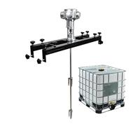 Agitatore pneumatico, miscelatore di vernice, miscelatore elettrico a serbatoio 1/2 CV, regime a vuoto: 0-2500 giri/min, supporto per agitatore di vernice. Strumento di miscelazione della vernice.