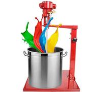 Agitatore pneumatico per vernice, agitatore automatico di vernice per sollevamento vernice per 5 galloni/20L, 2600 giri/min miscelatore di rivestimento in acciaio inossidabile per miscelazione di