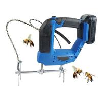 Agitatore portatile senza spazzola per rimozione api elettrico Macchina di agitazione della struttura dell'alveare ricaricabile, attrezzatura di apicoltura per l'estrazione del miele
