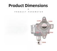 agitatore ventilatore industriale guscio alluminio 51mm x 69mm 16mm diame