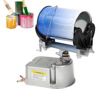 Agitatore Vernice Pneumatico, Miscelatore ad Aria con Morsetto Regolabile per Vernici, Inchiostri, Rivestimenti, Adesivi 1-5L, 0,2-0,6 MPa, Oscillazione 30°, 15 Min/Lattina, Macchina da Banco