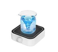 Agitatore Vortex Agitatore magnetico mini 2000rpm/3000rpm con barra di agitazione Motore DC senza spazzole Forniture da laboratorio for miscelatore(White,MS2000D)