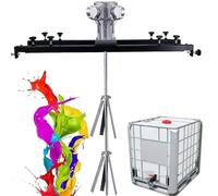 Agitatori d'aria IBC, agitatore con miscelatore tote, elica pieghevole, serbatoio elettrico for dissolutore di inchiostro(Large5cylinders)