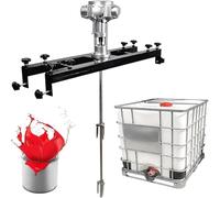 Agitatori D'aria IBC, Miscelatore Di Vernice For Serbatoio Da 1 Tonnellata, Dimensioni Regolabili, Elica Pieghevole, Strumento Miscelazione 1000 Litri(3cylinders)