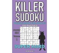 Agk Books Killer Sudoku Puzzle Book for Adults (Tascabile)