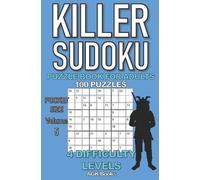 Agk Books Killer Sudoku Puzzle Book for Adults (Tascabile)