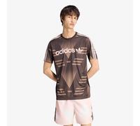 adidas Originals - Maglia ampia sponsorizzata color caffè aurora-Marrone M