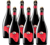 Aglianico del Vulture Frizzante | Cantine del Notaio | Il Protesto | Vino Rosso della Basilicata | 6 Bottiglie 75Cl | Tappo in Sughero legato a Spago | Idea Regalo