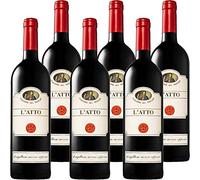 Aglianico del Vulture L'Atto | Cantine del Notaio | Vino Rosso Basilicata IGT | Confezione 6 Bottiglie 75 Cl | Idea Regalo