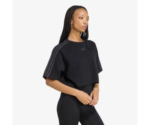 aglietta adidas SST 2.0 Boxy Cropped T-Shirt Black/ Utility Black M