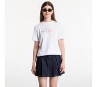 aglietta Calvin Klein Jeans Ss Classic Resort Calvin Logo Tee Bright White M